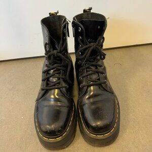 JADON BOOT SMOOTH LEATHER PLATFORMS DR MARTENS